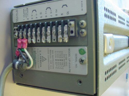 Lambda lp-414A-fm dc regulated power supply