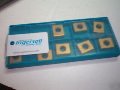 New 10 ingersoll powermax carbide mill cutter inserts 