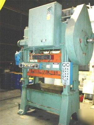 New 50 ton minster #S2-50-48-24 high speed press, 1978