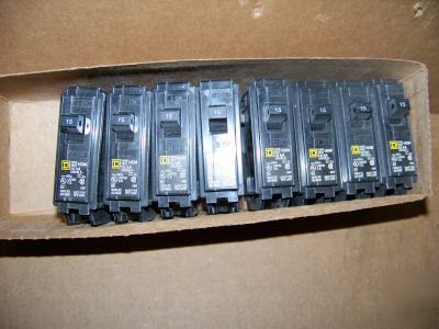 Square d HOM115 1POLE 15AMP 120V circuit breaker
