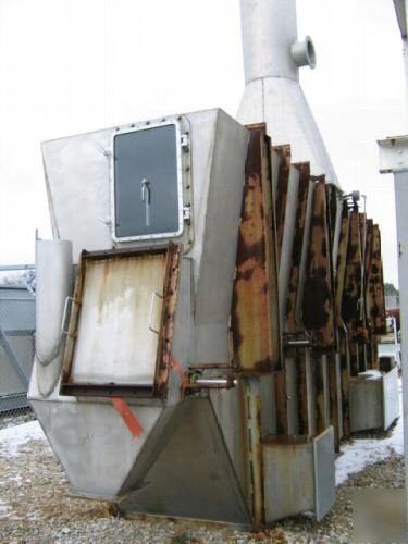 Bepex fluid bed dryer / cooler, ss, model fbs-55 (367)