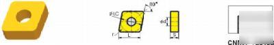 CNMA120408/ PTBD151 carbide insert 30 lots of 10 pcs