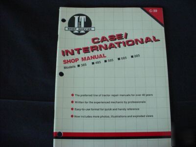 I&t shop repair manual case models 285 485 585 685 885