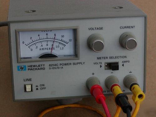 Melles griot heliun neon laser & hp 6214C power supply