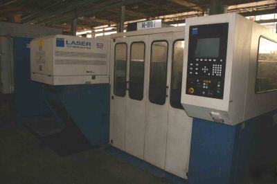 New trumpf L2503E 2600 watt laser 1997 low hour