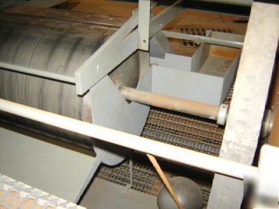 Barnes mp-100 magnetic & fabric filter separator (4964)