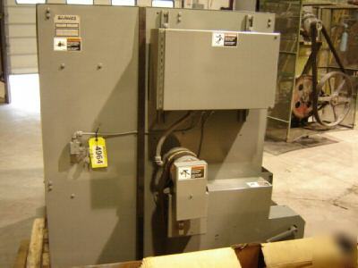Barnes mp-100 magnetic & fabric filter separator (4964)