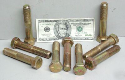 3/4 - 16 x 4 hex bolt / cap screw, grade 8 qty (1)