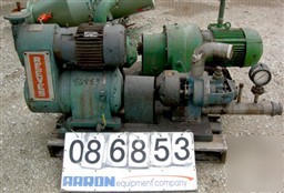 Used: tuthill pump, stainless steel.