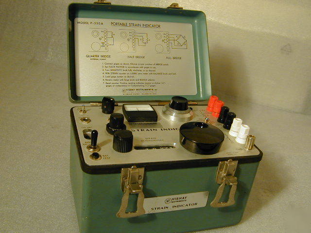 Vishay portable strain indicator model p-350A