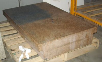 Herman granite surface plate 48 x 30 and granite base