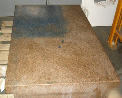 Herman granite surface plate 48 x 30 and granite base