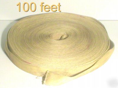 New 100' nylon yellow strap 1 3/4