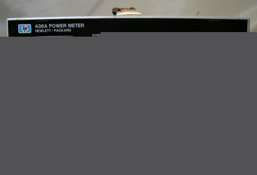 Hp model 436A power meter with gpib