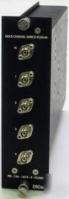 Dicon pm-1X4-9-13/15-fc/apc fiber optic switch GP700M