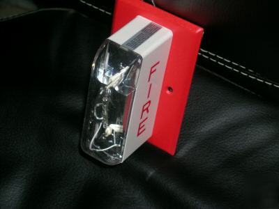 Wheelock inc. LS1M-12-vfr fire alarm single gang strobe