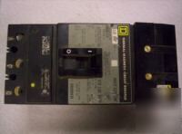  square d KA36110 110 amp circuit breaker. (ups red)