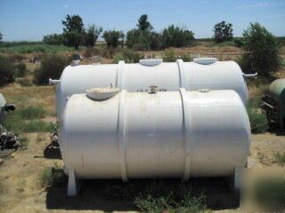 Tank, 1,300 gal, s/st, lox, 60 psi, jkt, horiz, cryogen