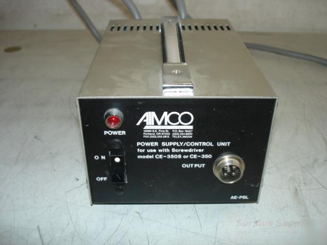 Aimco ae-psl electric screwdriver power supply