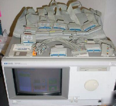 Loaded hp/agilent 16500B system logic analysis system