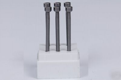 Steel bur rio single cut concave cutters