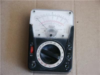 Vintage calrad tk 301 meter japan ohm volt db no. 107