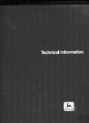 *rare*'89-'90 john deere tech manual-planters,tillage..