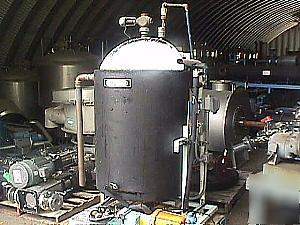75 gallon stainless steel tank internal coils