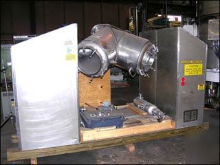 10 cu ft gemco twin shell dryer, 316L s/s-25039
