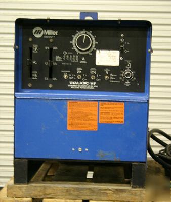 Miller dialarc hf arc welding power source