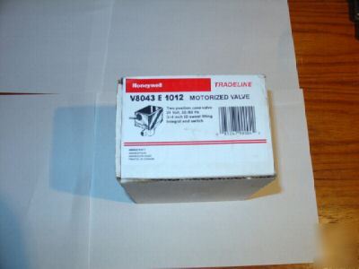 Honeywell tradeline motorized valve V8043 e 1012 