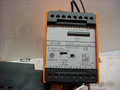 Ifm electronic flow relay vs 0200