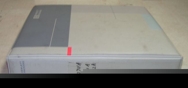 Hp 83711A / 83731A synth. signal generator manual