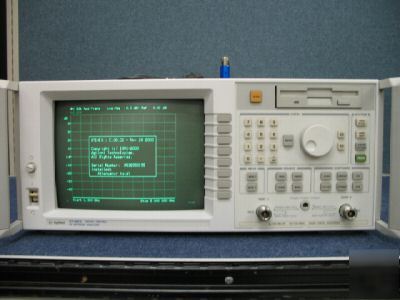 Agilent 8714ES rf network analyzer (s-parameter)