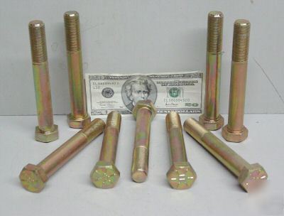 3/4 - 16 x 5 1/2 hex bolt / cap screw, grade 8 qty (1)