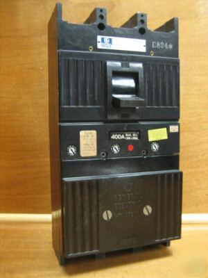 Ge general electric breaker TB43F 400AMP a 400A