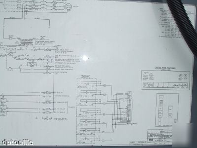 Atlas copco 50 hp air compressor & deltech air dryer