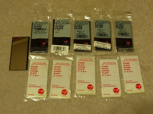 Lot of welding lens, filter plate & glass cover plate 