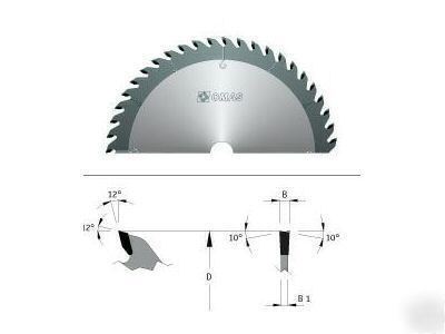 Omas 326 tct gen purpose saw blade d=400MM -suit wadkin
