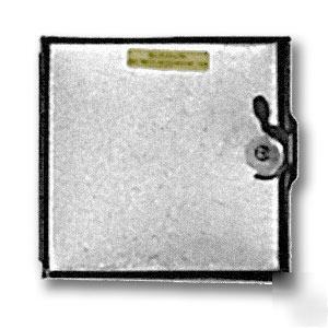 Stainless steel rectangular 30â€X20â€ hinged access door
