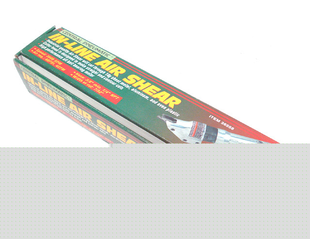 Nice central pneumatic 18GA in-line air shear - #36568