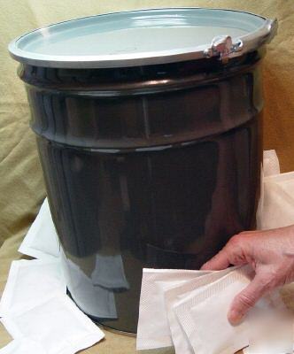 Desiccant 1200/pail (5 grams) 1/6-unit tyvekÂ® bags