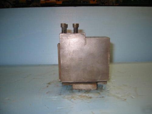Lathe tool holder for large lathe, ( ? warner swasey )