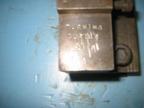 Lathe tool holder for large lathe, ( ? warner swasey )