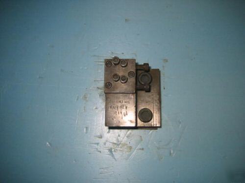 Lathe tool holder for large lathe, ( ? warner swasey )
