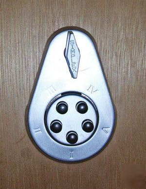 New keyless deadbolt pushbutton simplex 900 kaba ilco 