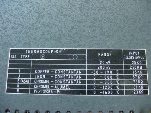 Yew 2809 digital thermometer test meter no.74D 0100