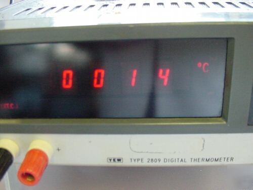Yew 2809 digital thermometer test meter no.74D 0100