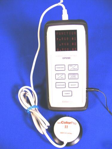Sencore CP290 colorpro hand-held color analyzer no res