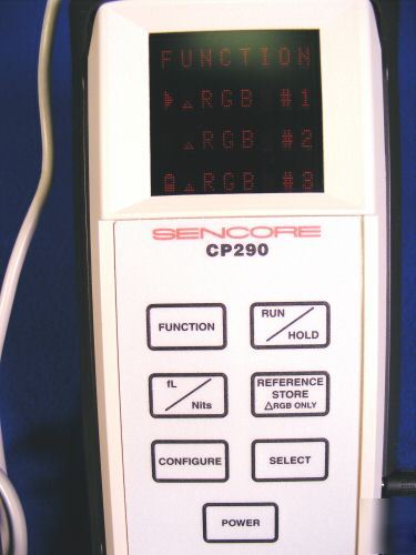 Sencore CP290 colorpro hand-held color analyzer no res